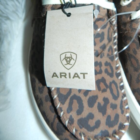 Ariat Hilo Leopard Fringe Leather Cruiser Women's BNWT!!🆕📦⌚🏃💨⚡🚚 - Picture 12 of 16